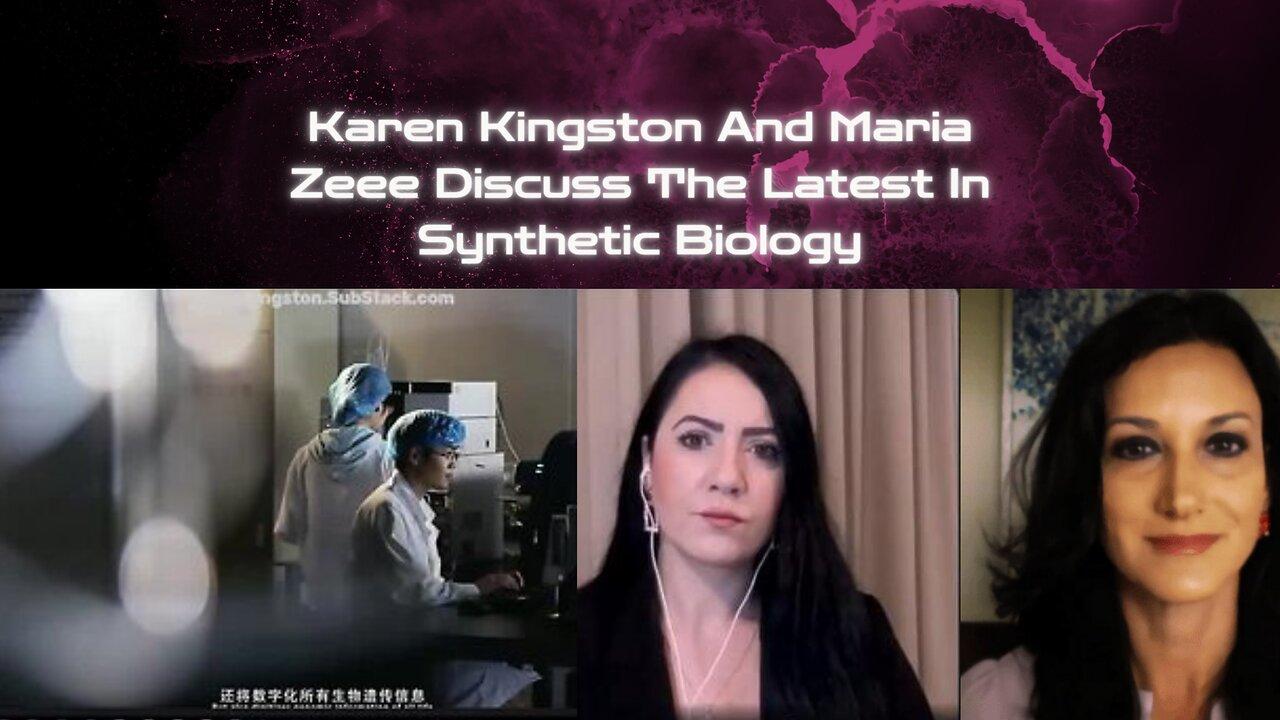 Karen Kingston And Maria Zeee Discuss The Latest In Synthetic Biology - China Bioweapon Bank Threat