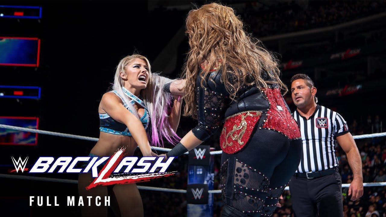 FULL MATCH: Nia Jax vs. Alexa Bliss | Raw Women’s Title Match | WWE Backlash 2018