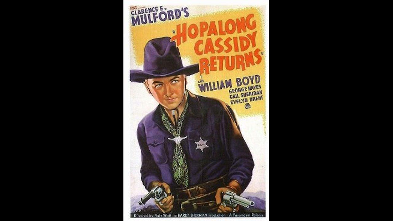 Hopalong Cassidy Returns: 1936 B&W Western - One News Page VIDEO