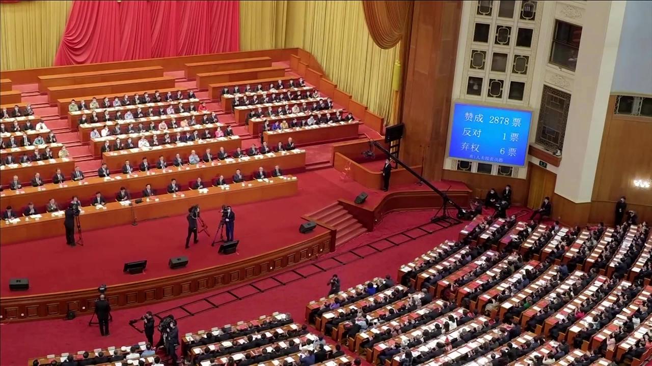 China says Hong Kong must hold national security line