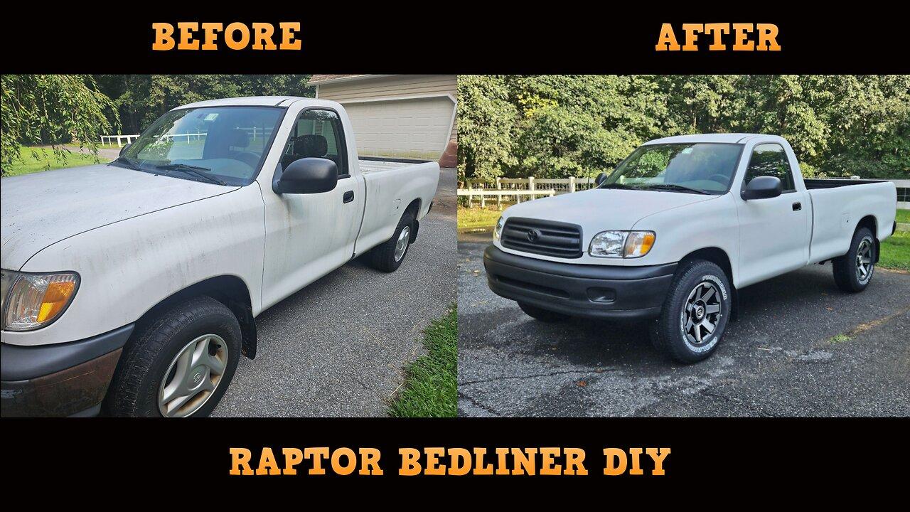 Restoration Project: Raptor Bedliner Entire Truck DIY // Is It Worth It? // Q&A