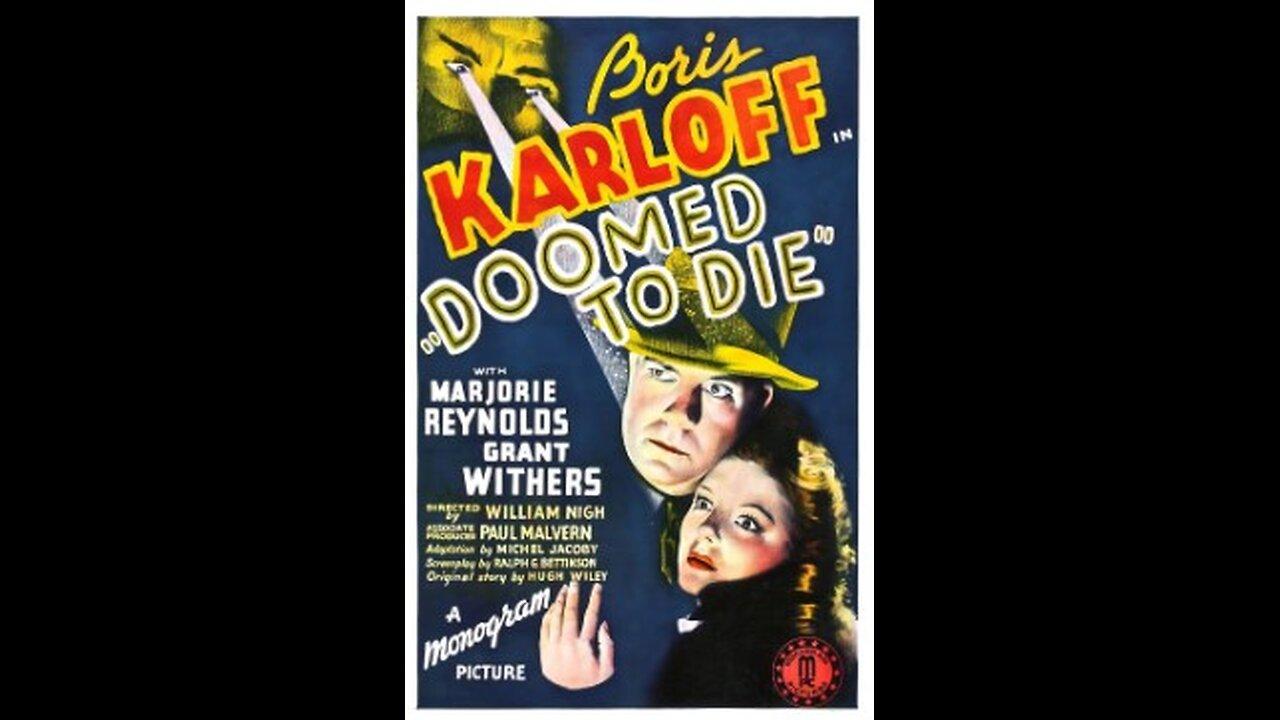 Mr Wong Doomed to Die: 1940 B&W Crime Film starring Boris Karloff