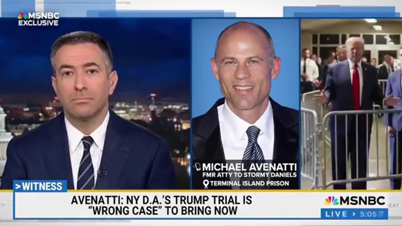 MSNBC Calls Creep Lawyer Michael Avenatti FROM PRISON To Discuss Trump Case
