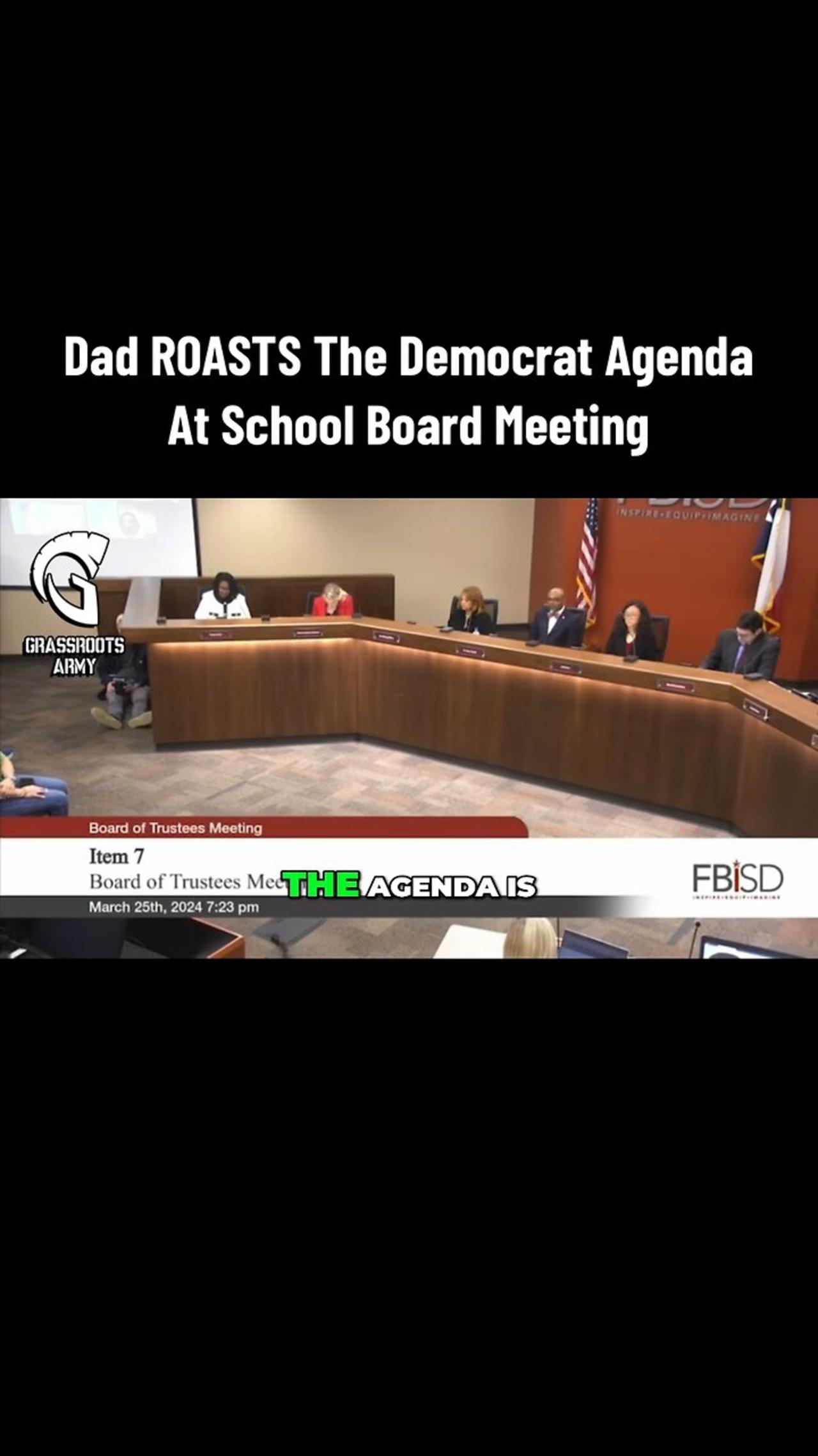 Dad ROASTS The Democratic Agenda