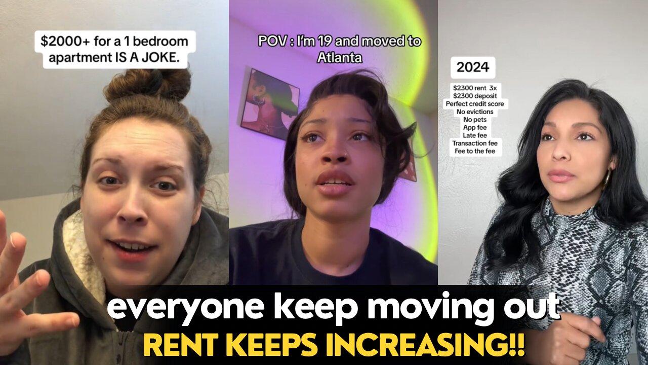 Rent Is Too Damn High With Pay Stagnation |Tiktok Rants On Rent Increases