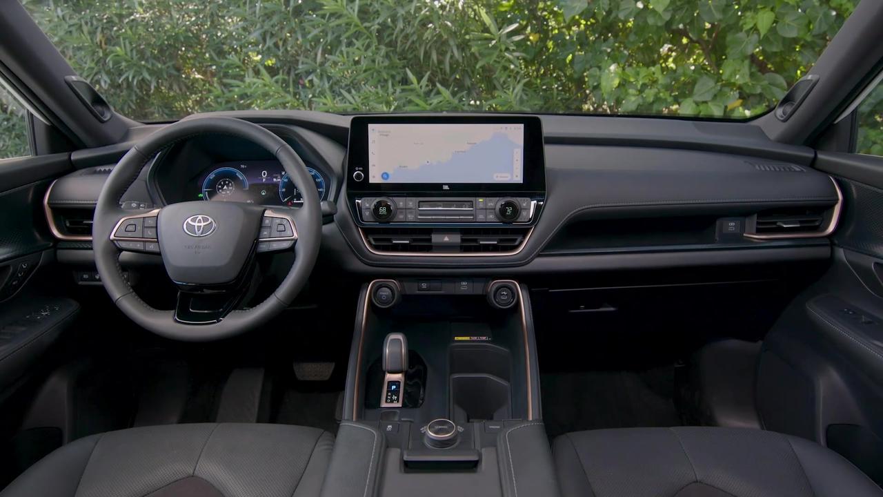 2024 Toyota Grand Highlander Limited Black Interior Design