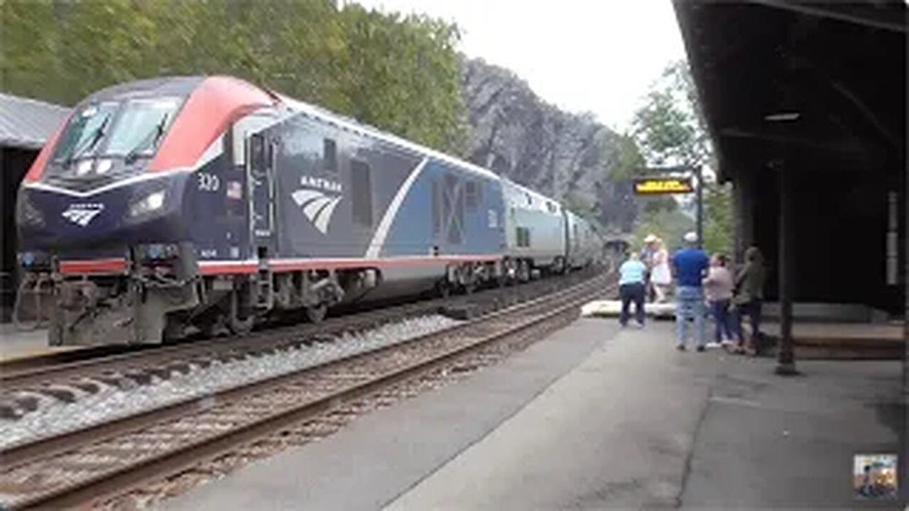 Amtrak Capitol Limited P029 from Harpers Ferry, West Virginia October 6, 2023