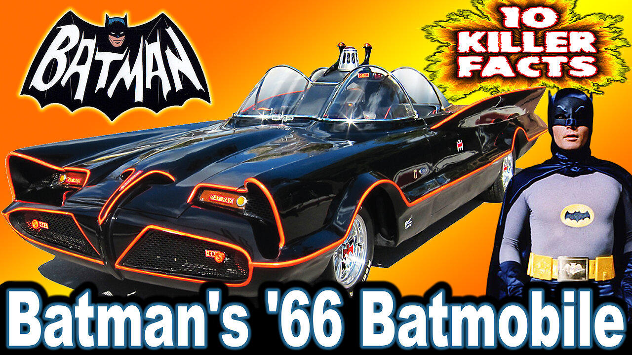 10 Killer Facts About Batman's '66 Batmobile - Batman TV Series & Movie (OP: 10/20/23)