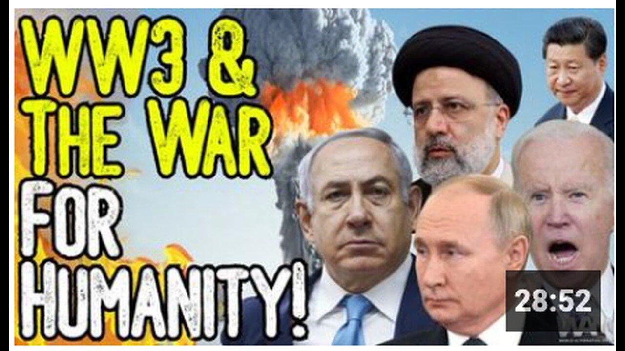 WW3 & THE WAR FOR HUMANITY! - Iran False Flag On Israel EXPOSED! - Who Benefits From This