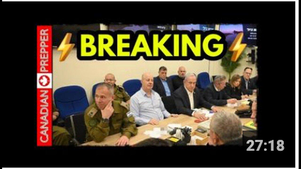 ⚡ALERT! 24 HOUR WAR CABINET DECISION, ATTACK THE NUCLEAR PLANTS, PREPARE FOR TOTAL WAR