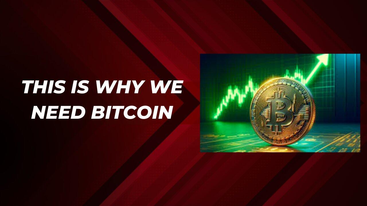 This is why we need bitcoin