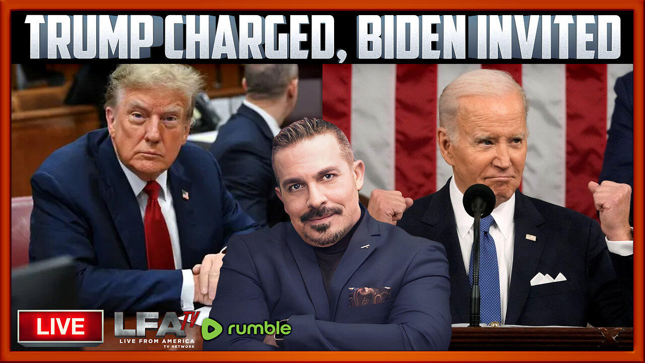 TRUMP GETS CONTEMPT CHARGE, WHILE BIDEN POLITELY INVITED TO CONGRESS | The Santilli Report 4.16.24 3pm EST