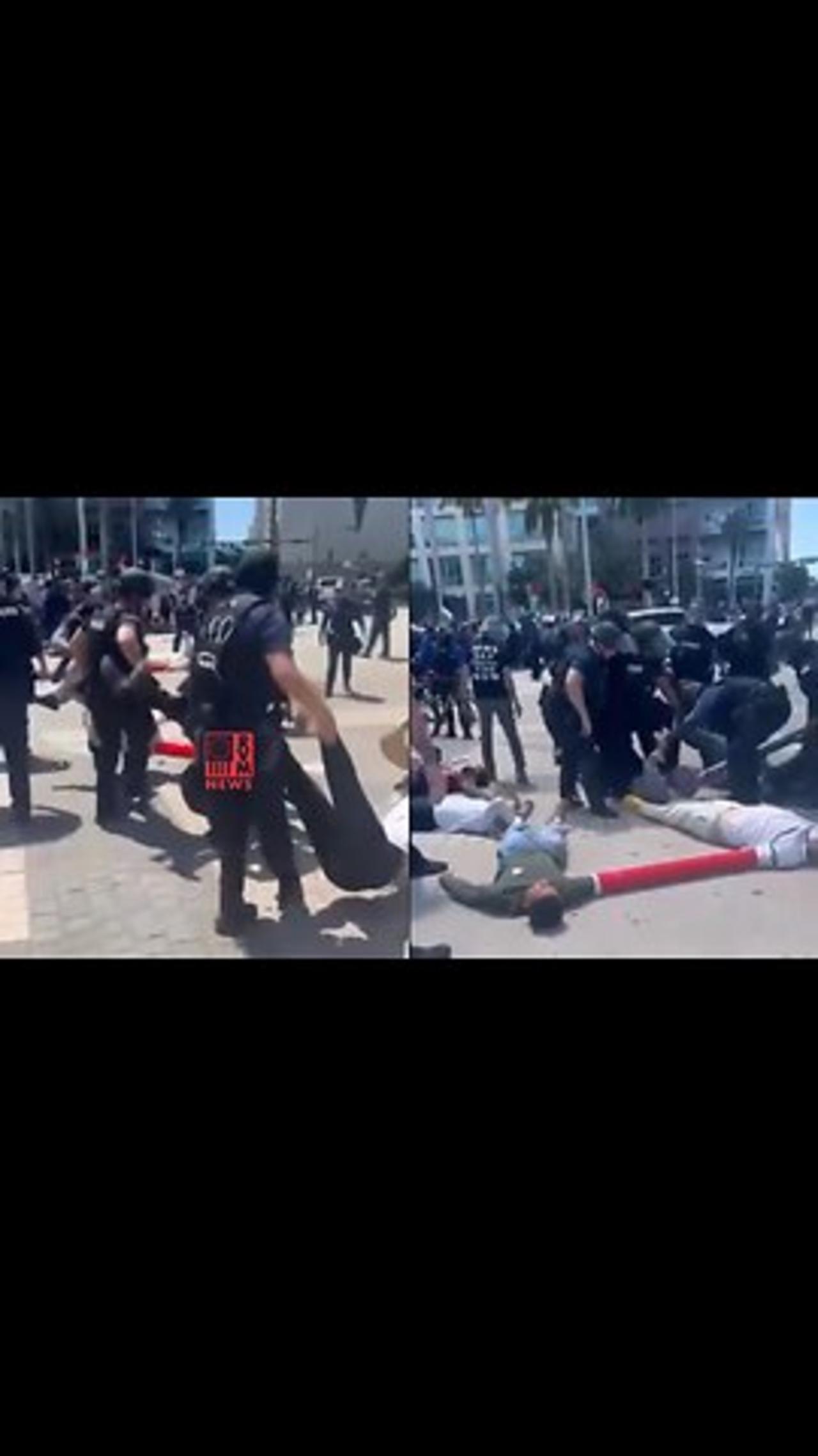 Florida Cops Toss Anti-Israel Protestors Around Like Rag Dolls