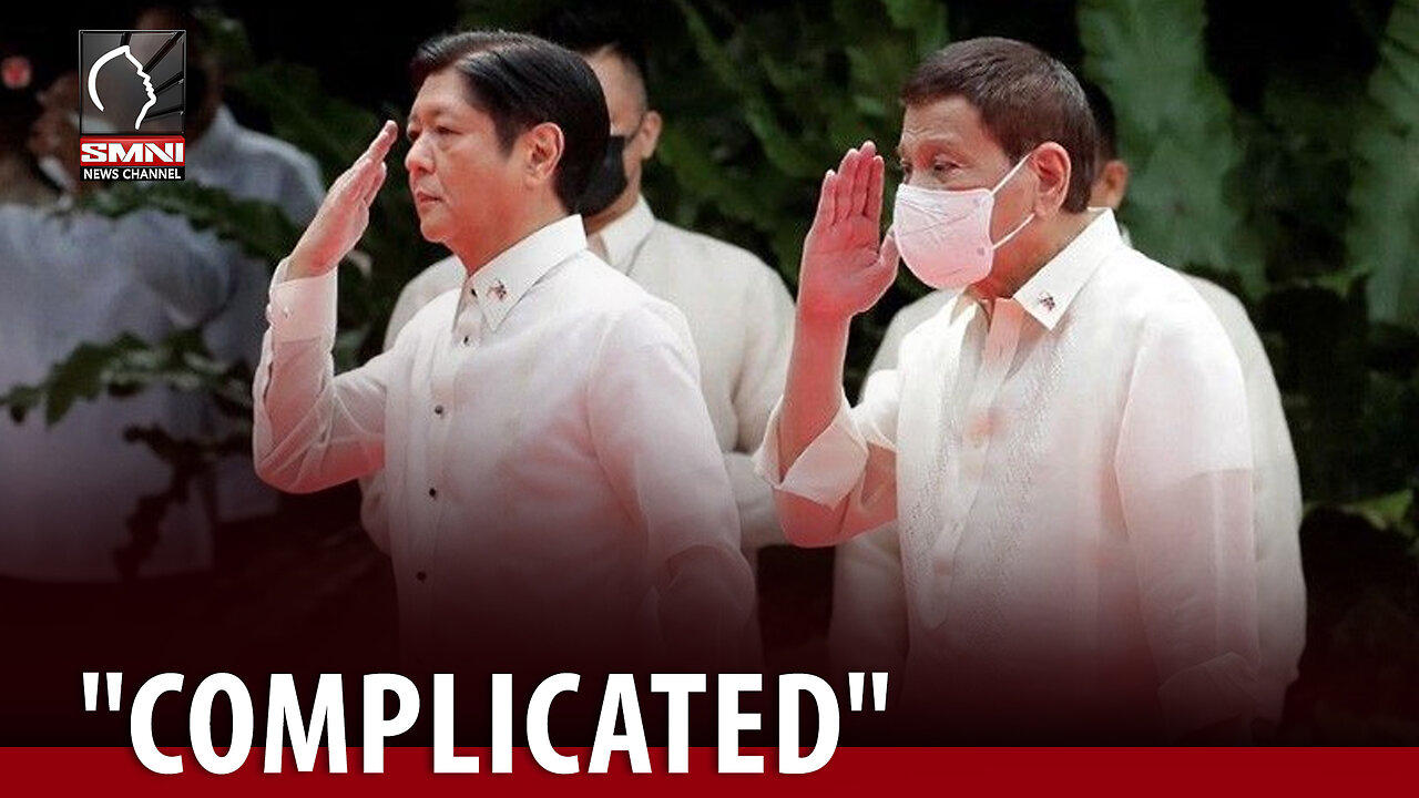 PBBM sa relasyon niya sa Pamilya Duterte: "complicated"