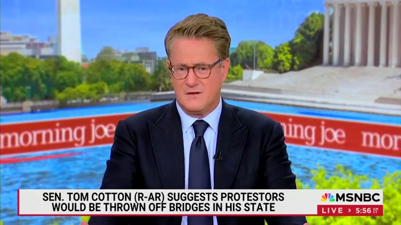 Joe Scarborough Goes On Unhinged Rant About Fox News Covering Border