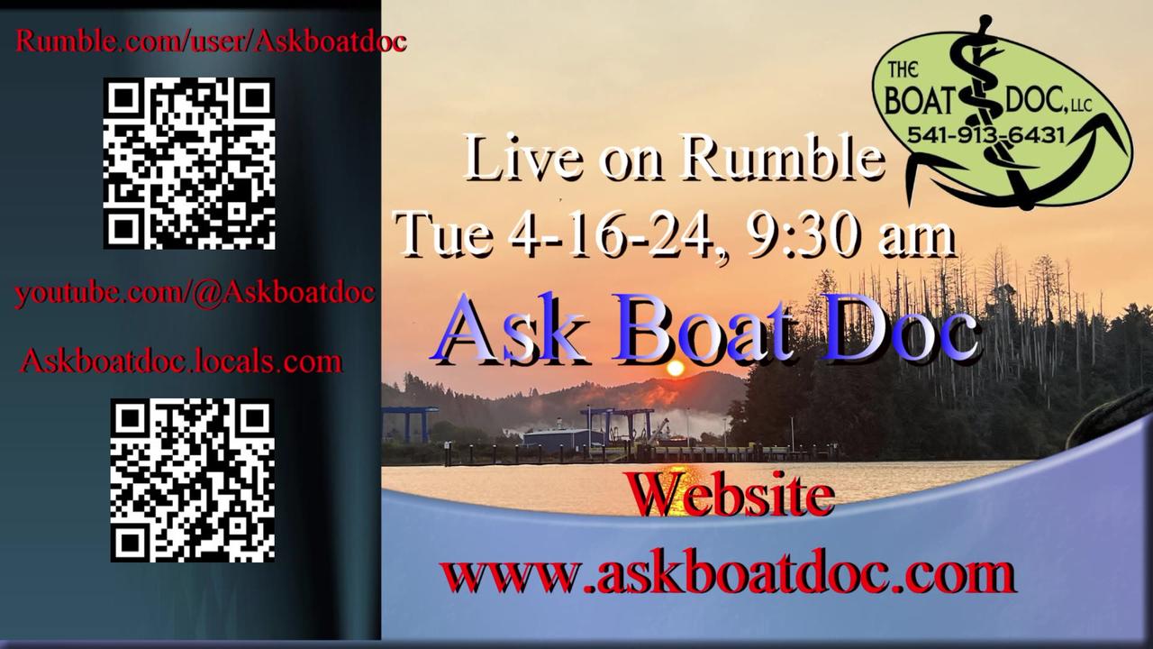 Ask Boat Doc! Lets talk Repairs  Ep. 1