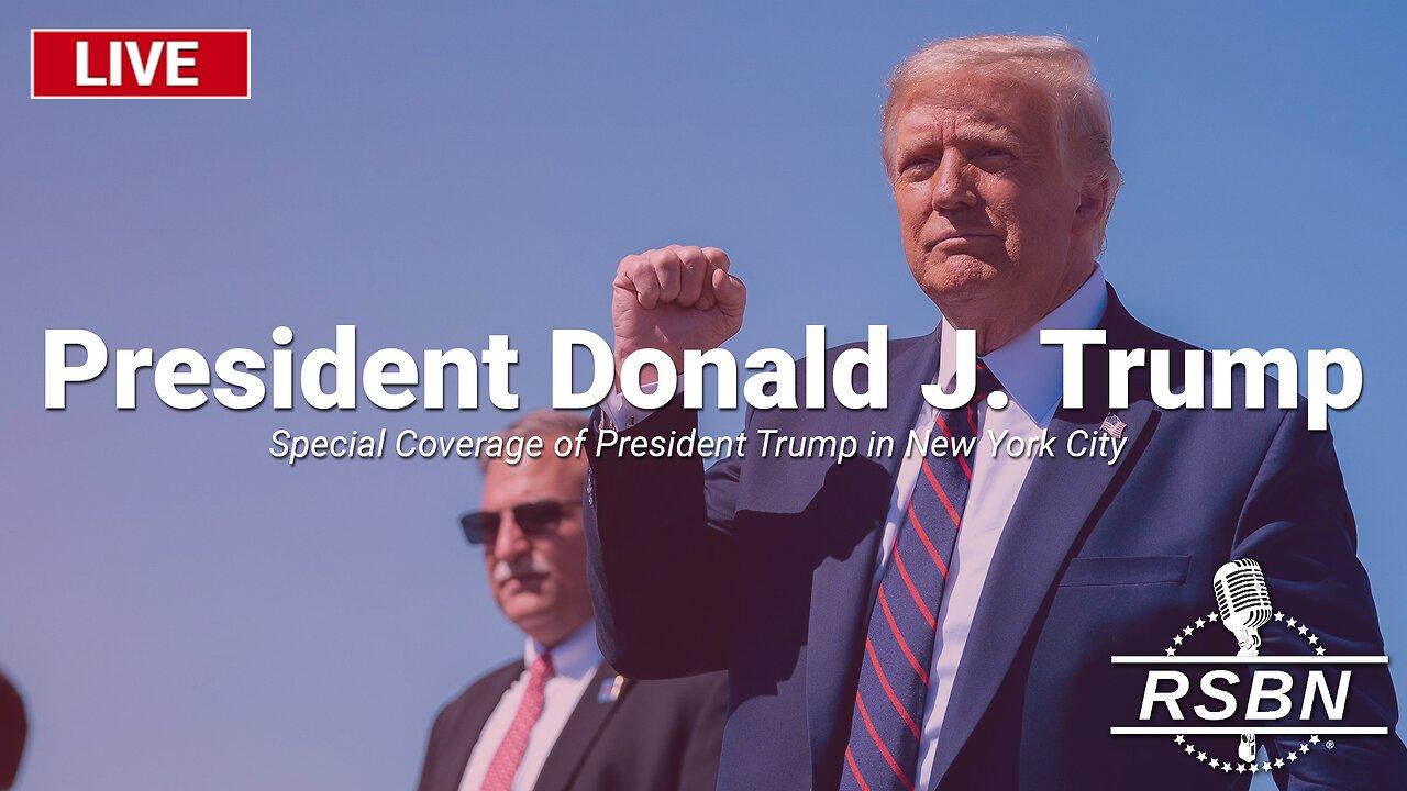 LIVE: President Donald J. Trump in New York City - 4/16/24