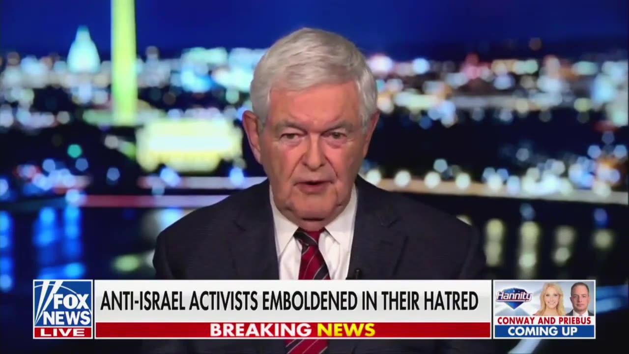 Newt Gingrich Demands Americans Be Tried for ‘Treason’ for Saying ‘Death to America’