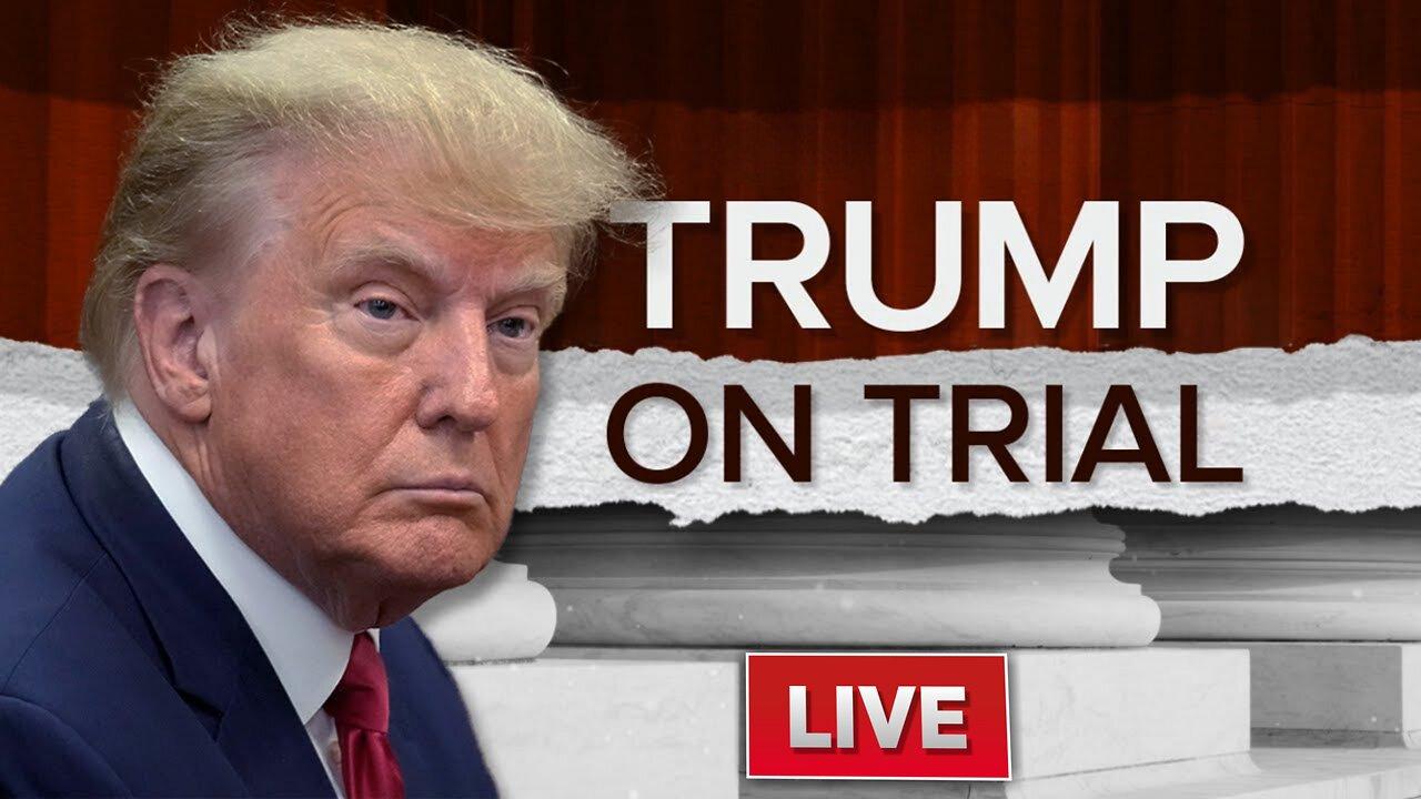LIVE: President Donald Trump attends day 2 of hush money trial in NYC