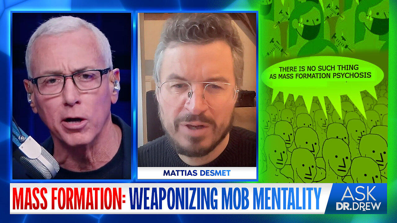 Mattias Desmet: How Mass Formation & Nudge Technology Are Weaponizing Delusional Mobs With Constant Fear & Panic – Ask
