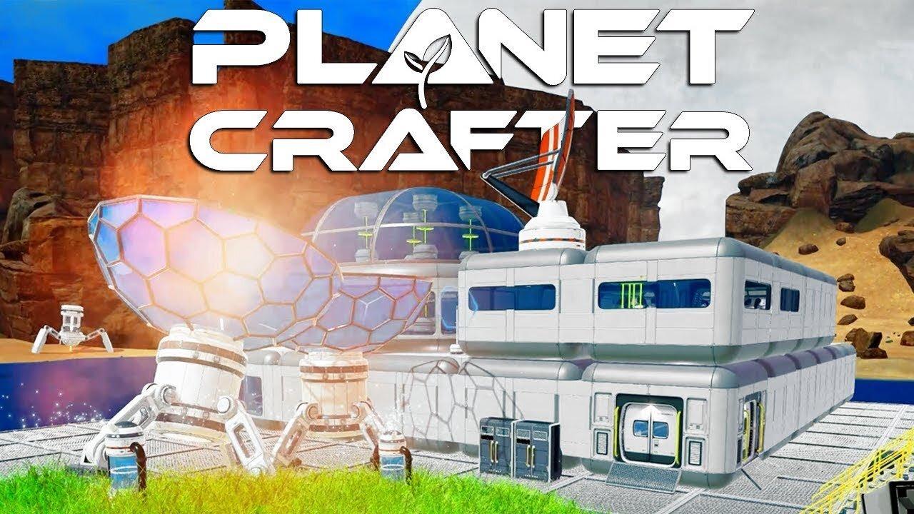 "LIVE" New Crafting/Survival Game "The Planet Crafter" v1.0 & "HellDivers 2" For Democracy