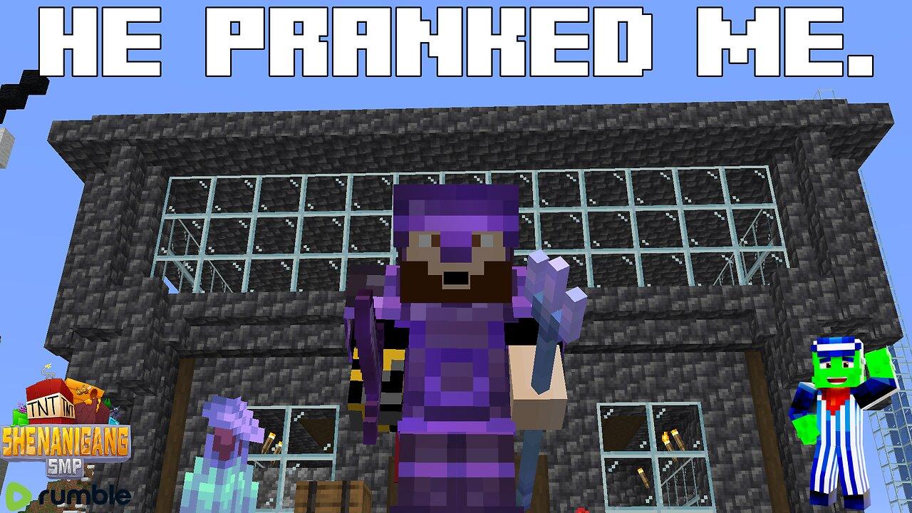 He Pranked Me With Chickens. We can't let that slide. - Shenanigang SMP!