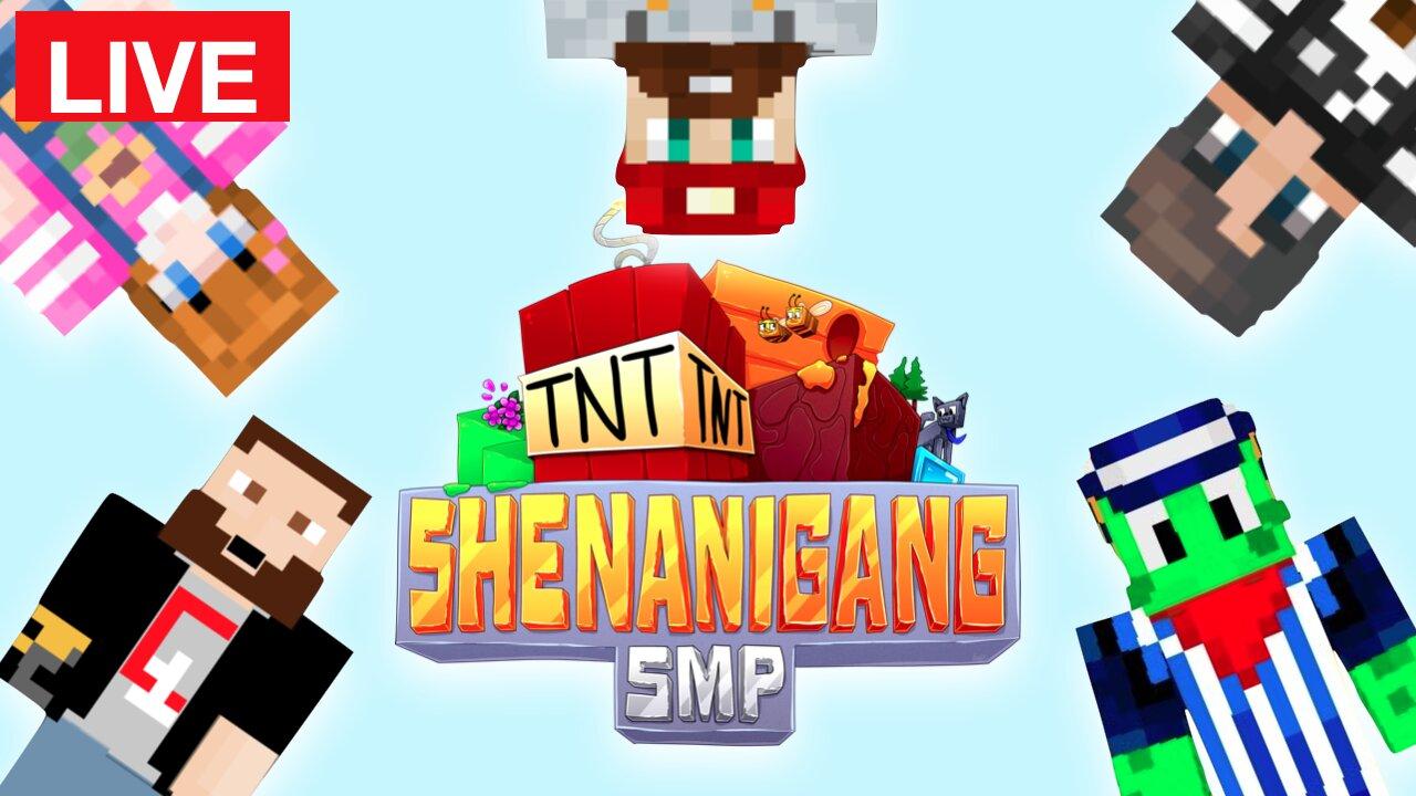 Reacting to G1's Chicken Prank!- Shenanigang SMP Ep46 Minecraft Live Stream - Exclusively on Rumble!