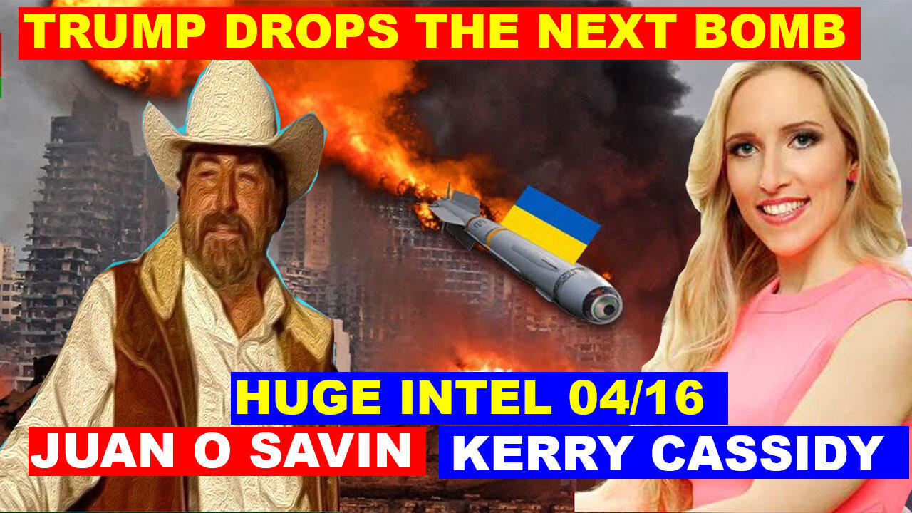 JUAN O SAVIN & KERRY CASSIDY, JUDY BYINGTON BOMBSHELL 04/16/24 💥 BAD NEWS! GAME OVER