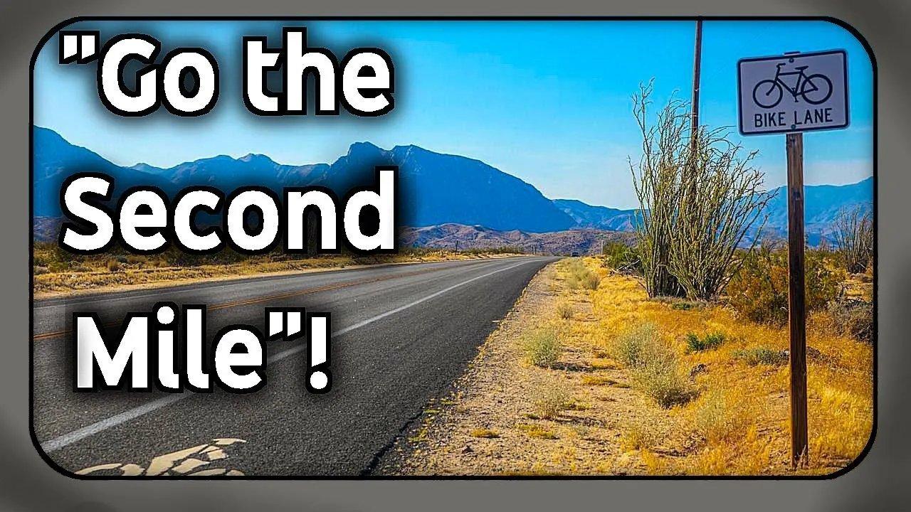 Commands of Yeshua 10 "Go the Second Mile".