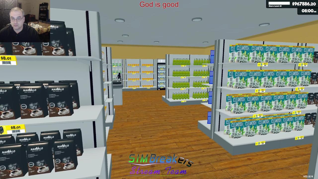 Supermarket Simulator, bigger store, or more money?