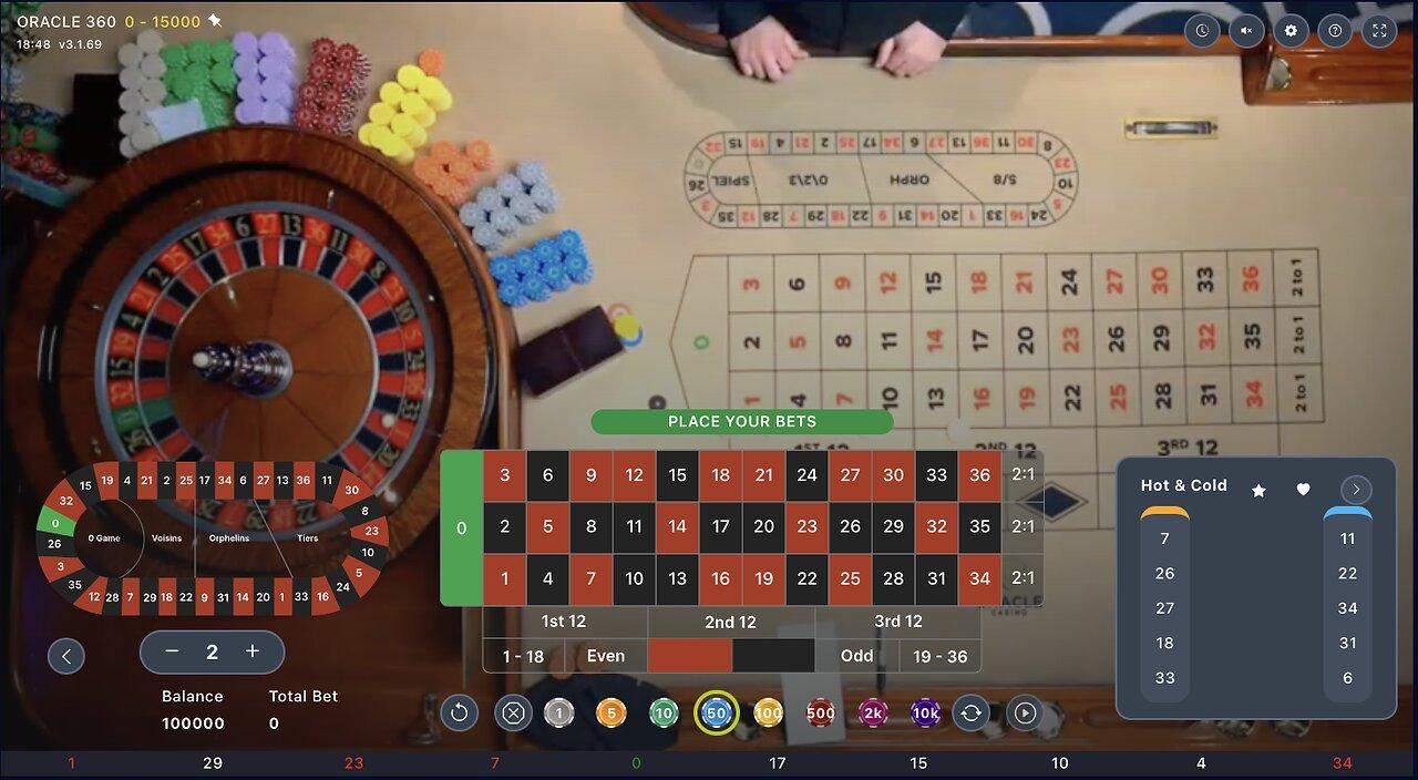 REAL ROULETTE REAL CASINO - LIVE!