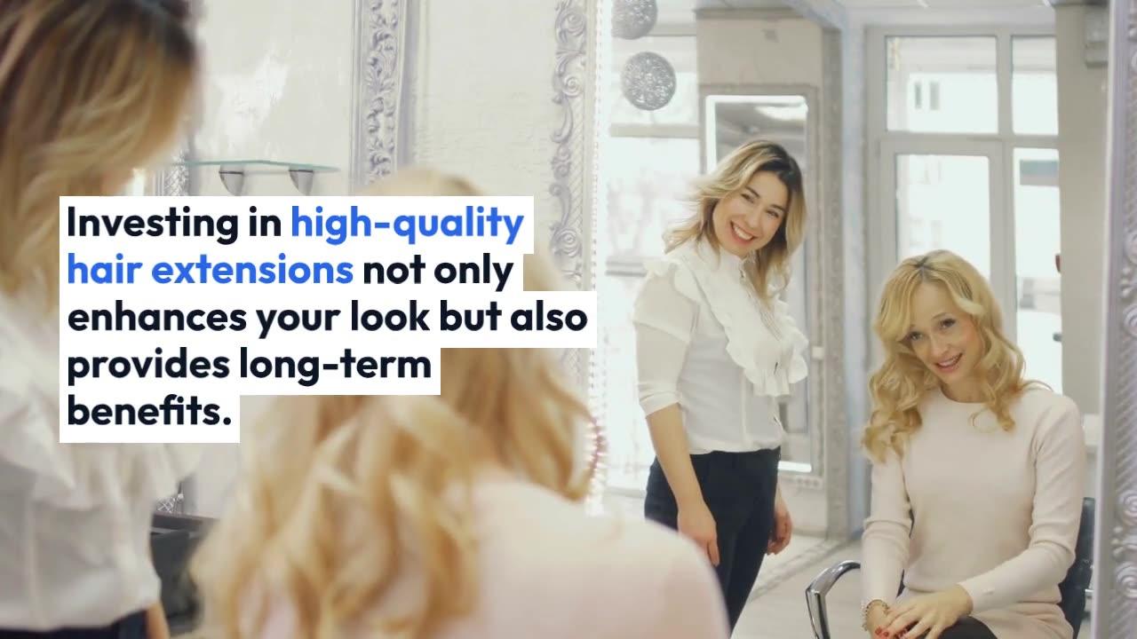 The Benefits of Investing in High-Quality Hair Extensions