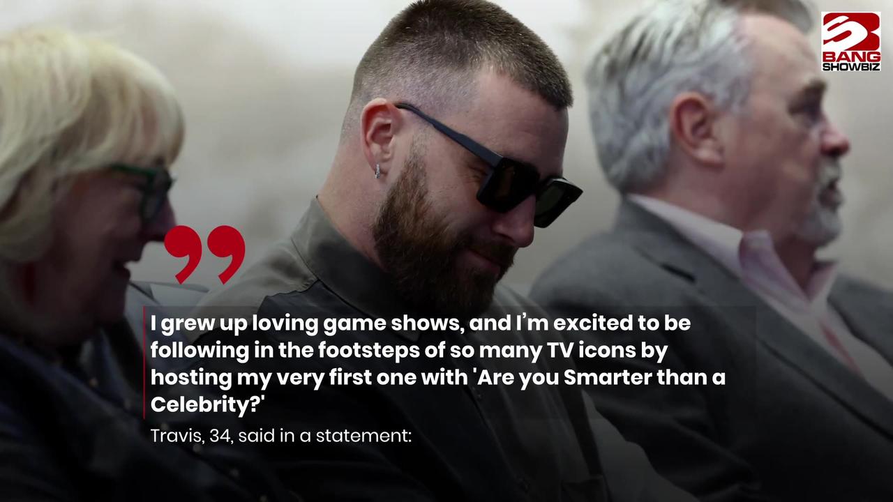 Travis Kelce Takes On Hosting Duties for 'Are You Smarter Than a Celebrity?'.