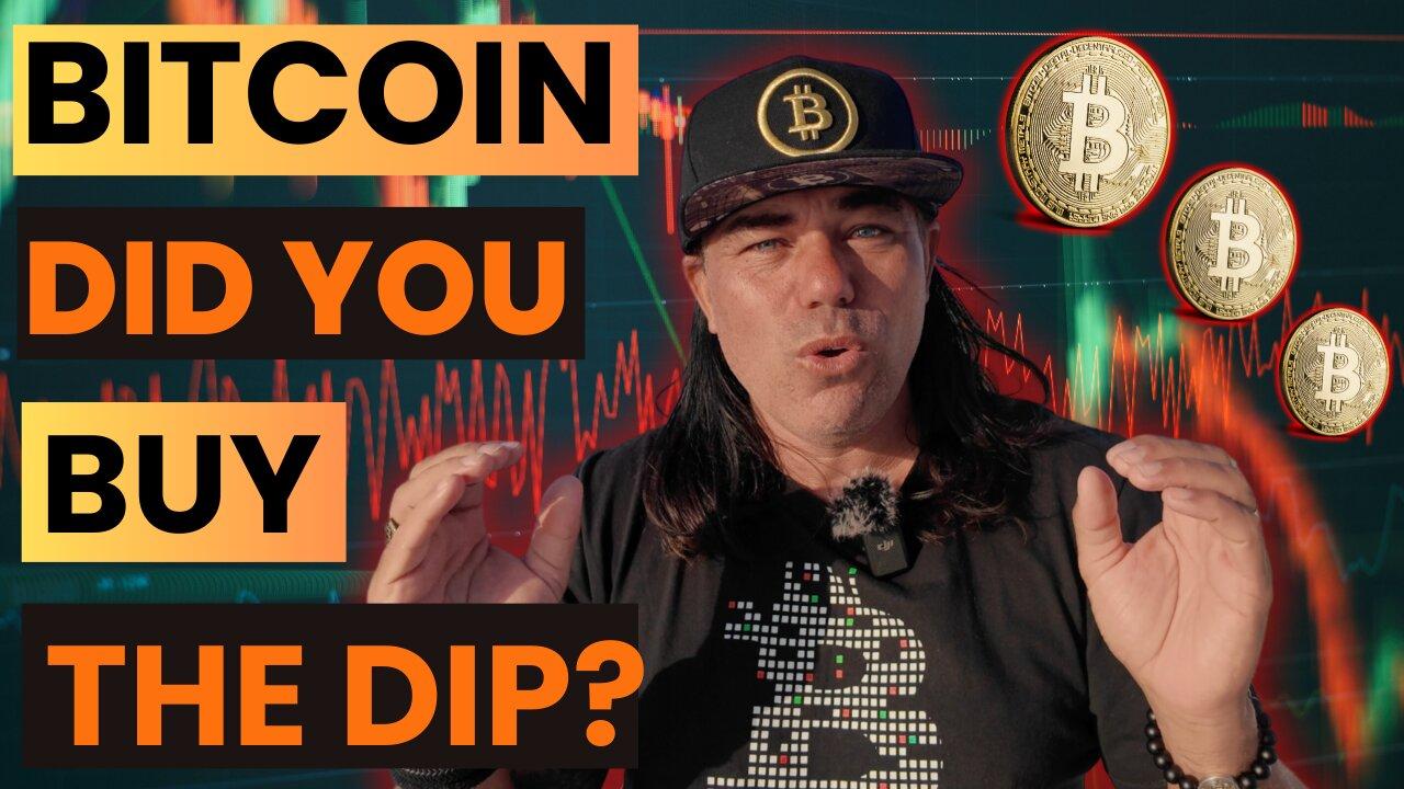 BITCOIN, DID YOU BUY THE DIP? THIS IS NEXT!!!