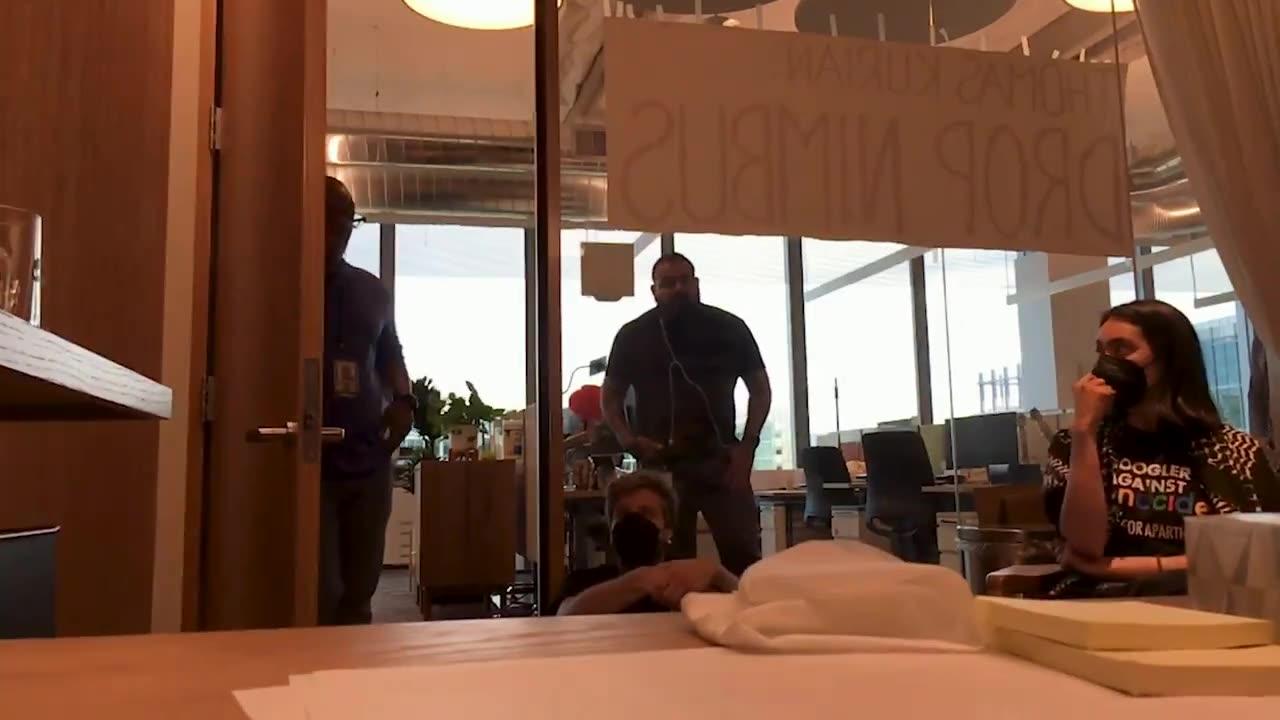 BREAKING: Google employees were arrested after occupying their boss's office