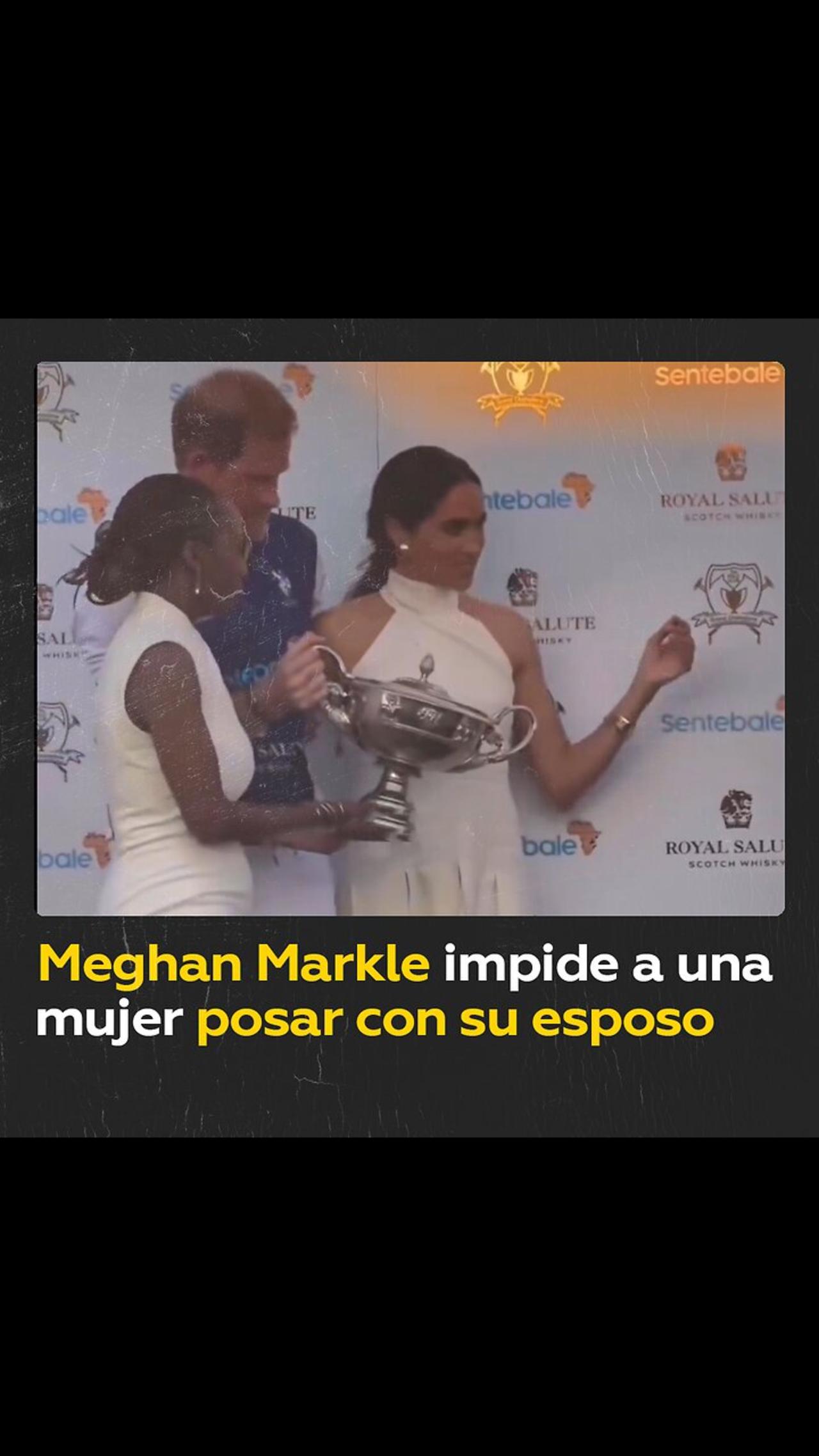 Meghan Markle impide que el príncipe Enrique sea fotografiado junto a otra mujer