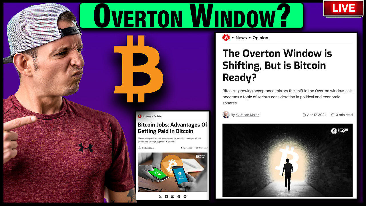 The Overton Window is Shifting, But is Bitcoin Ready? Is Bitcoin price going to crash again?