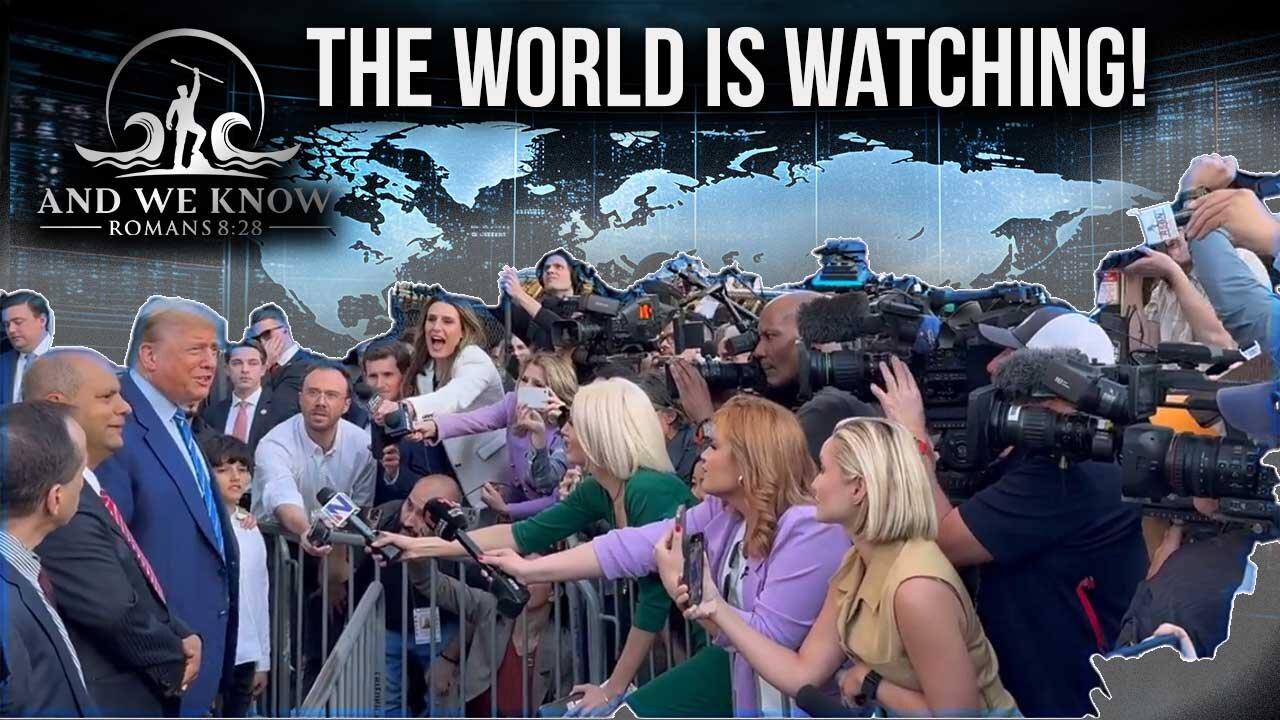 4.17.24: The WORLD is WATCHING! Trial opens more eyes, Border exposure, stabbed pastor, SCOTUS j6, Pray!