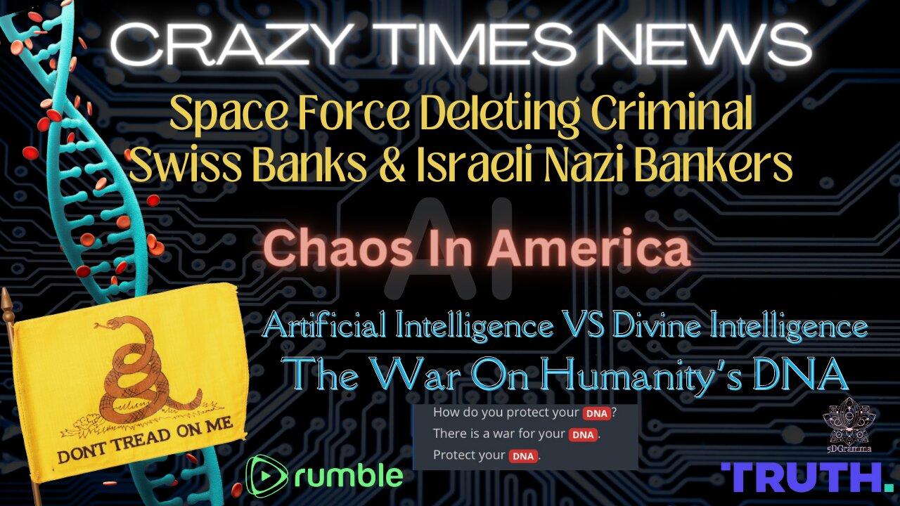 Space Force Deleting Criminal Banks, Artificial Intelligence VS Divine Intelligence