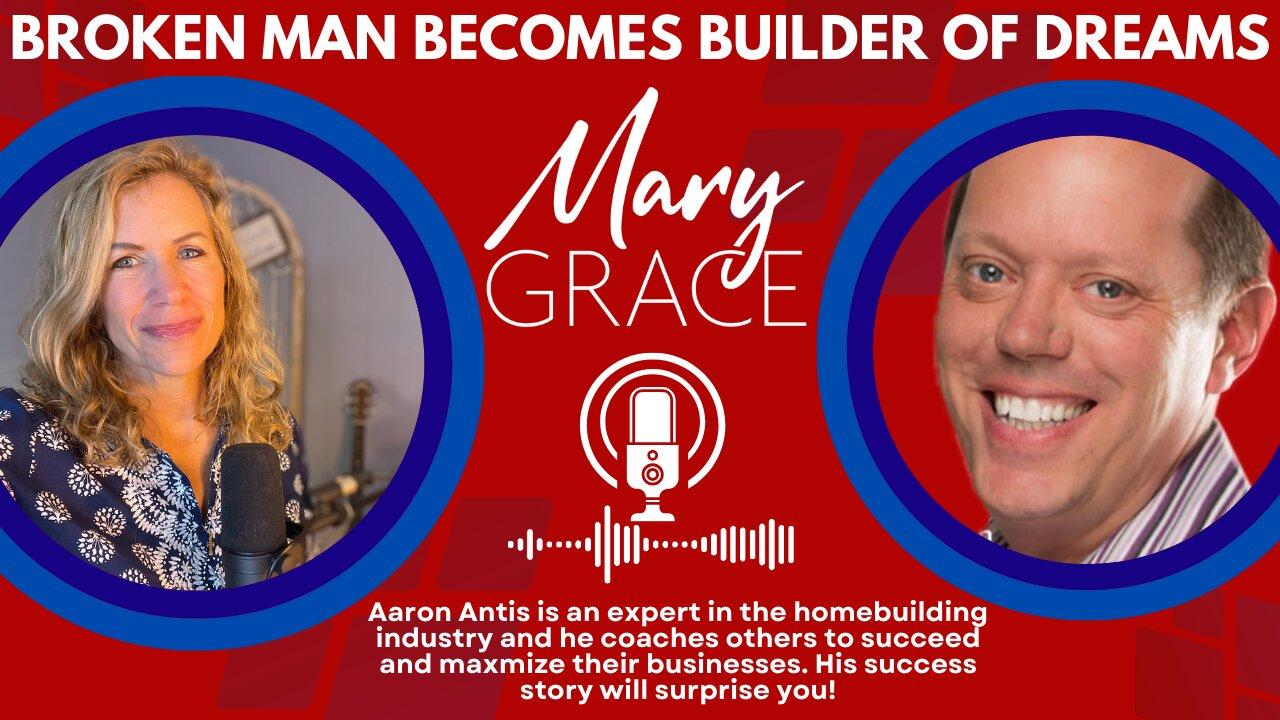 Mary Grace TV LIVE! From Broken to Building God's Kingdom, a story of redemption with Aaron Antis