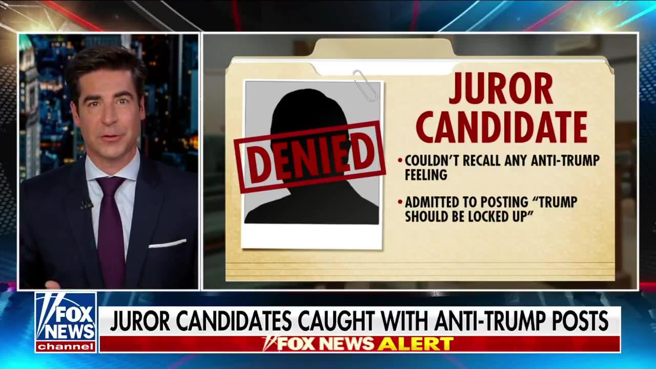 JUST IN: Jesse Watters Weighs In On New York Jurors In Trump Trial