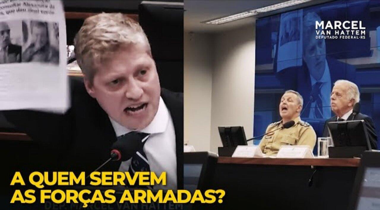 IN BRAZIL DEPUTY WASHED THE SOUL OF THE NATION "WHO DO THE ARMED FORCES SERVE?