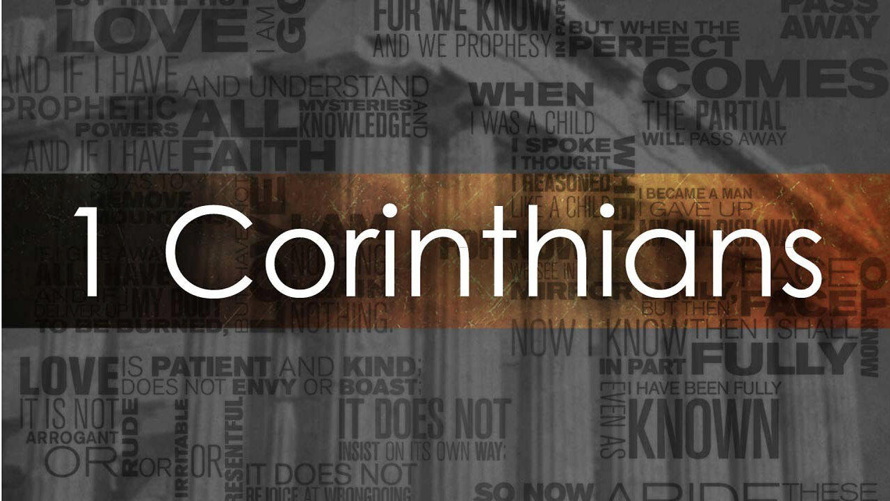1 Corinthians Pt 6