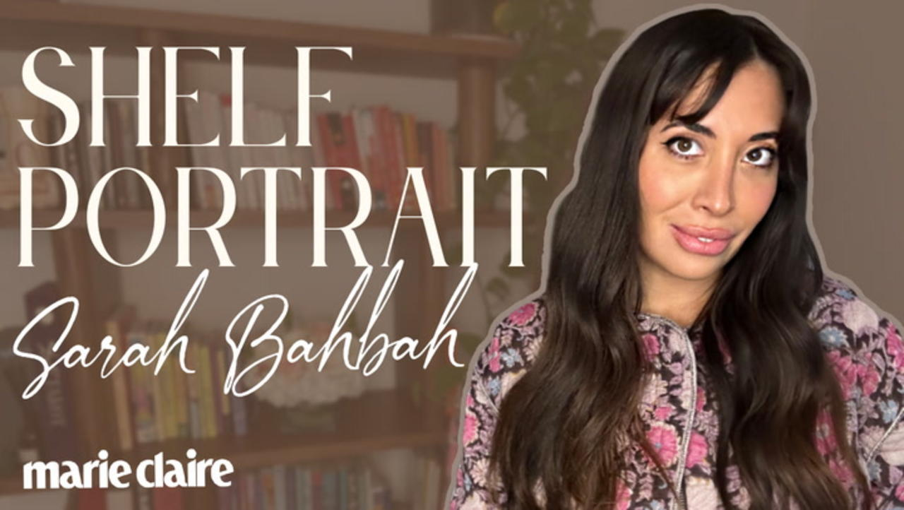 Sarah Bahbah | Shelf Portrait | Marie Claire