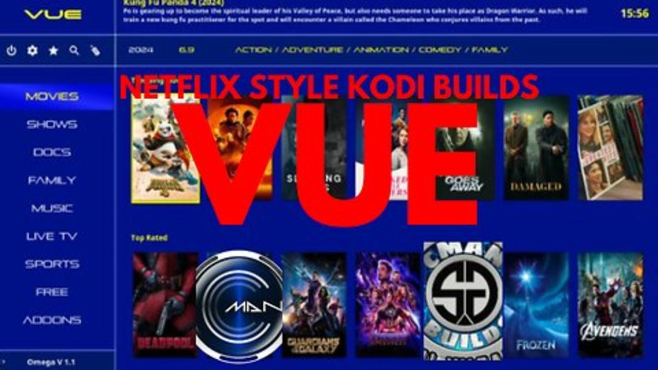 Kodi Builds - Vue - Sg Builds - Cman Repo - Newsr Video