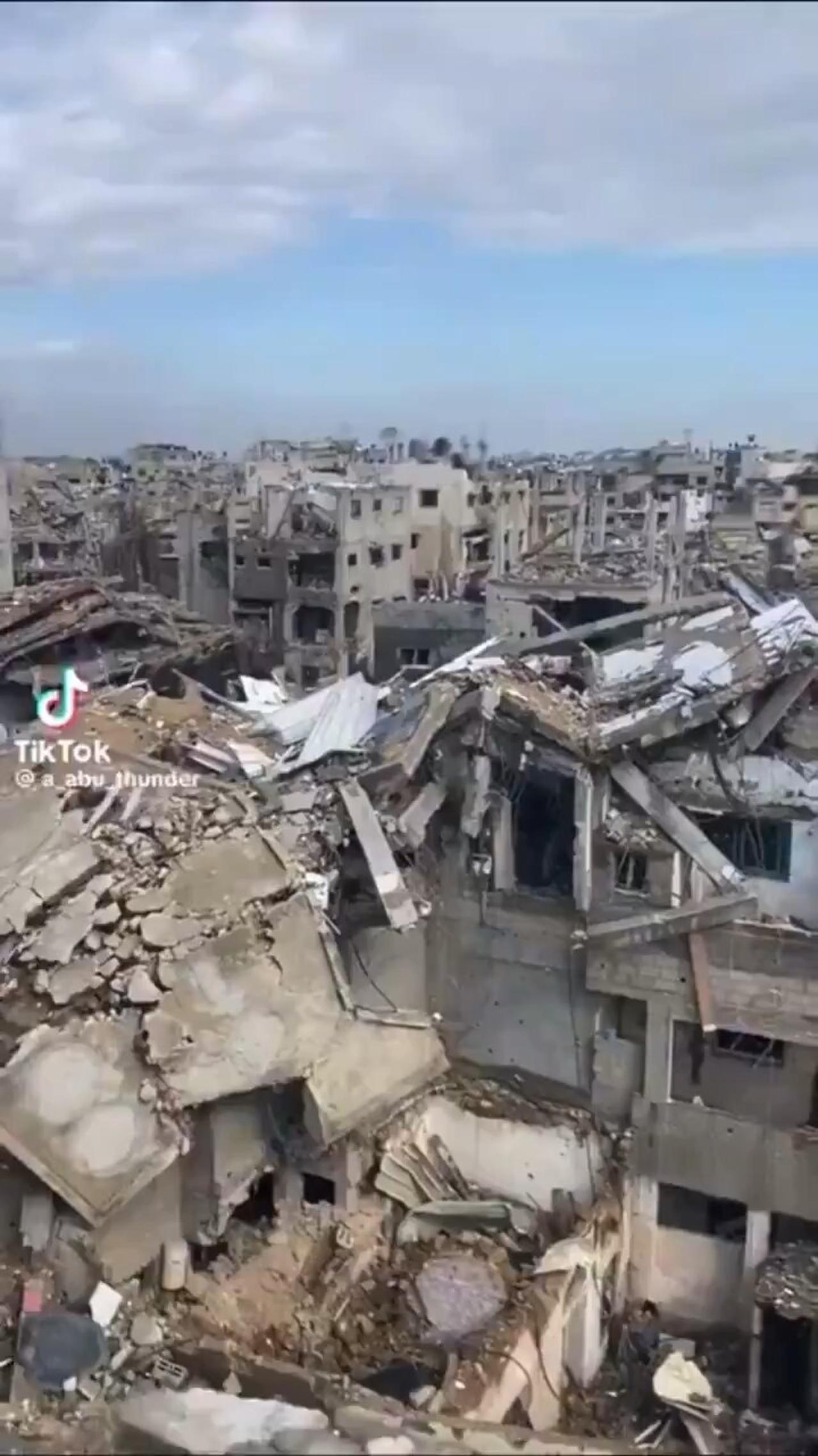 This is what is left of GAZA