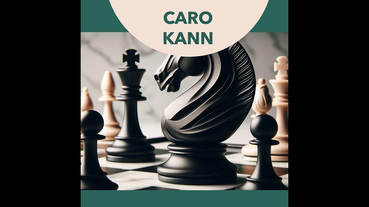The best defence for  black " CARO KANN "