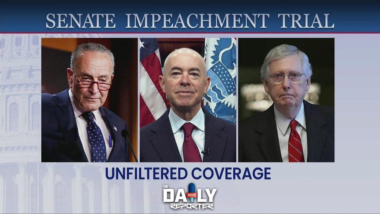 LIVE REPLY: U.S Senate Impeachment Trial of DHS Secretary Mayorkas