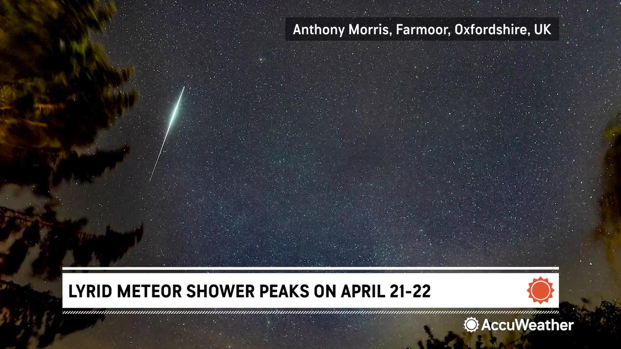 Experience the Lyrid Meteor Shower's Nighttime Brilliance