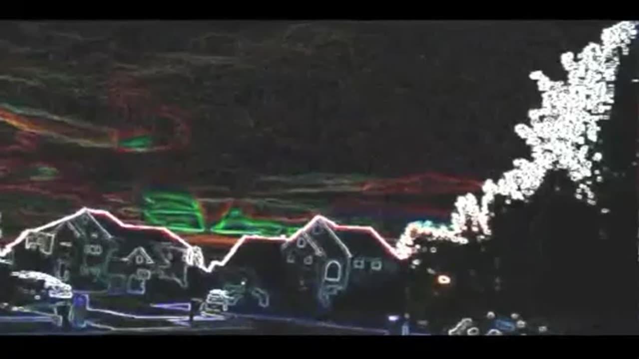 More Alien Craft Over Same Houses